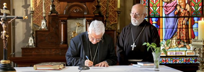 Monseñor Alberto Lorenzelli asume como Vicario General de la Arquidiócesis de Santiago